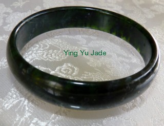 black jade bangle