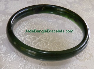 black jade bangle