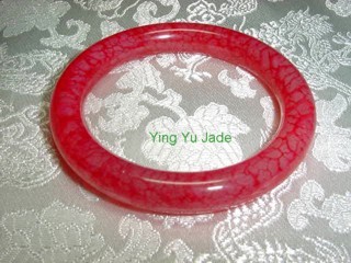 red jade bangle