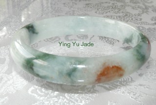 a grade fu lu shou jadeite jade bangle yingyujade