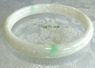 a grade lao pit jadeite jade bangle