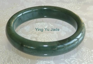 black jadeite jade bangle