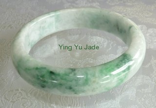 imperial green veins jadeite jade bangle