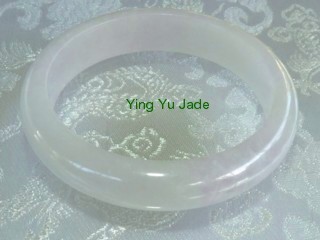 lavender small jadeite jade bangle