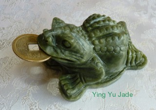 jade three legged money toad