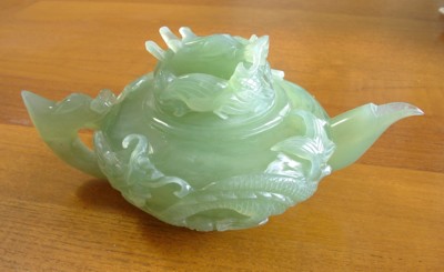 jade dragon teapot