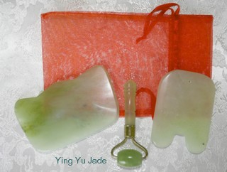 jade gua sha set