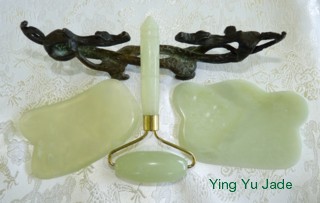 jade gua sha set