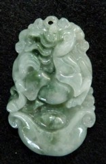 jade horse pendant