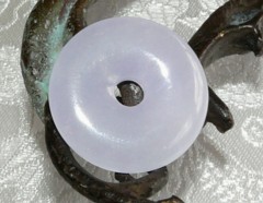 lavender jade jadeite donut