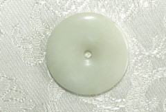 white jadeite jade pendant