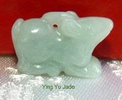 jade rat pendant