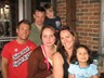 A family dining at Bar Abilene with Sven
