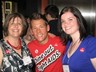 Ambassadors, Nancy and Tara, welcome Sven to Stella's Fish Cafe