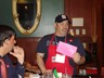Barry going over the rules at Tickles