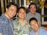 David and Dong welcome diners to Grand Cafe
