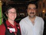 Emel, owner of Khyber Pass, welcomes Carol as his ambassador