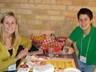 Lindsay and Amanda welcome diners to Town Talk Diner