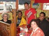 Sven welcomes a group to Victor's 1959 Cafe