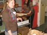 Weighing in the food shelf