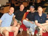 A group enjoys the brunch at Seven